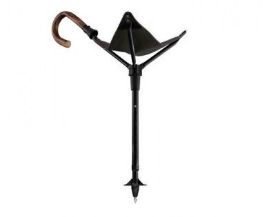 Canne-siège parapluie 