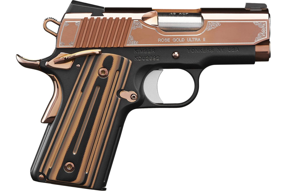 Pistolet Semi-automatique Kimber Rose Gold Ultra II 9x19mm Pistolet Semi-automatique Kimber Rose Gold Ultra II 9x19mm