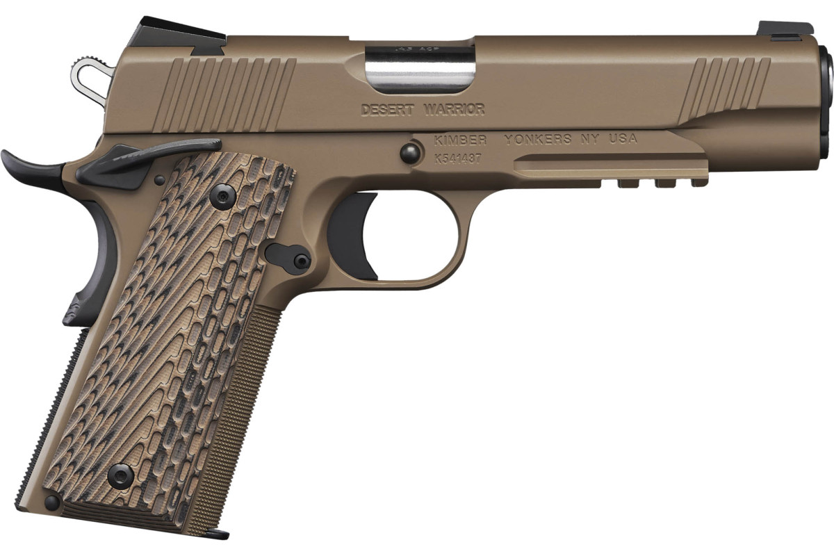 Pistolet Semi-automatique Kimber 1911 .45ACP Desert Warrior Pistolet Semi-automatique Kimber 1911 .45ACP Desert Warrior