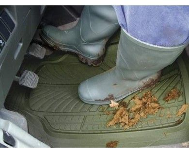 Tapis auto universel Tread kaki 