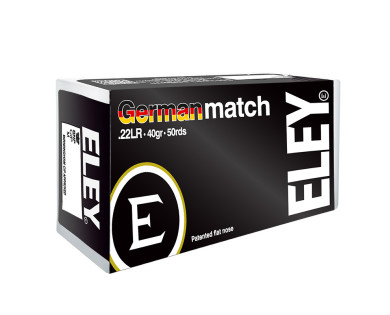 Munitions 22LR ELEY German MATCH 40 grains