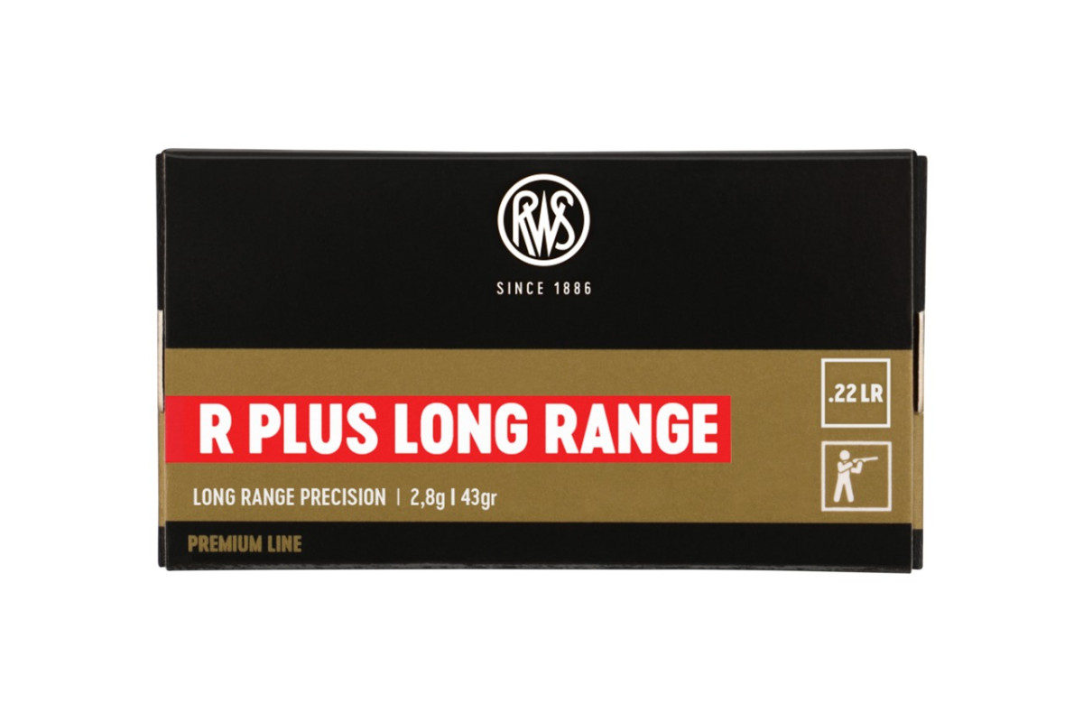 Munitions RWS R PLUS Long Range Calibre 22LR Munitions RWS R PLUS Long Range Calibre 22LR