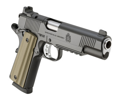 Pistolet Springfield Armory 1911 Operator AOS cerakote noir calibre 45 ACP 5"