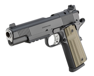 Pistolet Springfield Armory 1911 Operator AOS cerakote noir calibre 45 ACP 5"
