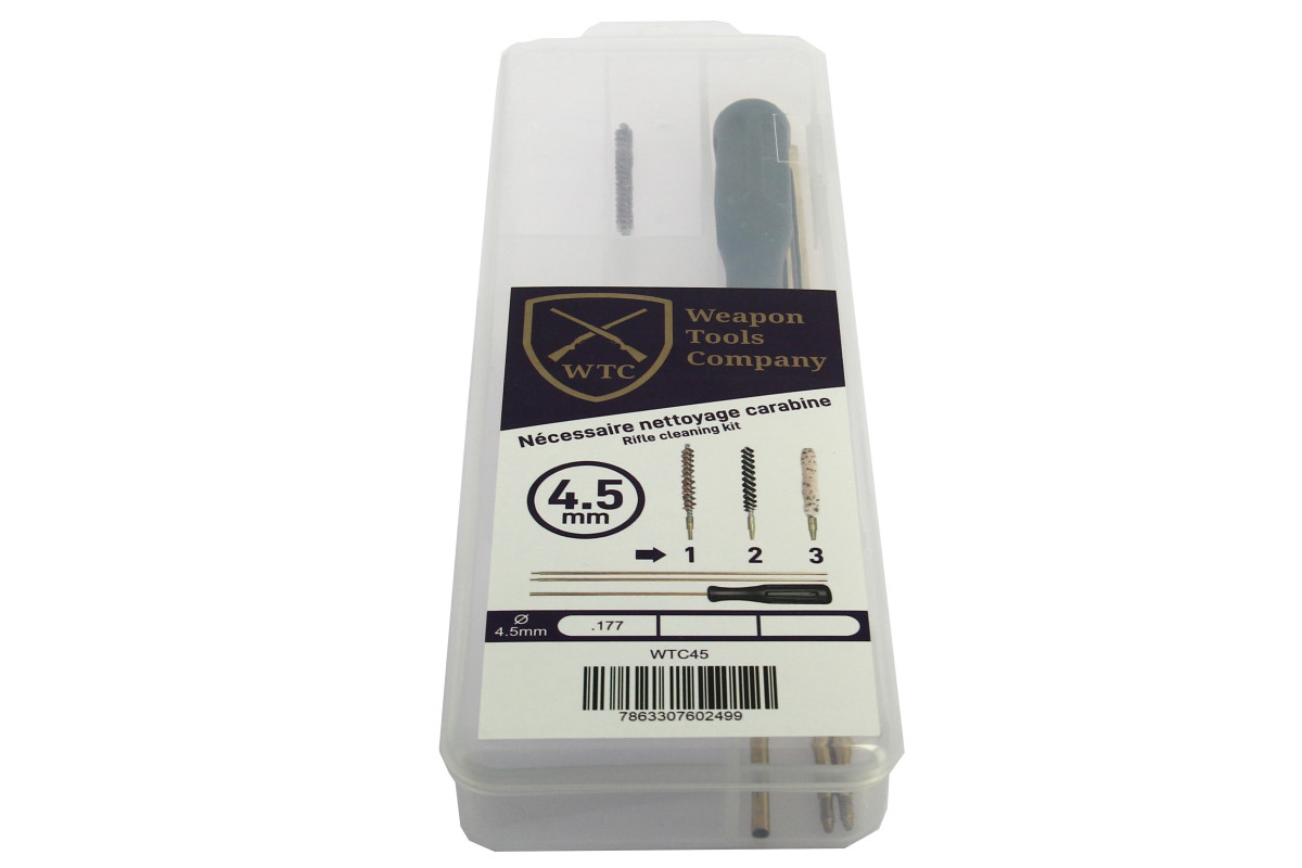 Kit de Nettoyage WTC Calibre 4,5mm/177 Kit de Nettoyage WTC Calibre 4,5mm/177