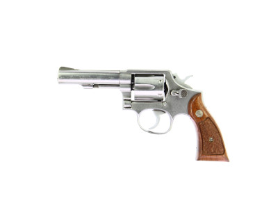 Revolver Smith&Wesson Mod.64 Inox Calibre 38 Special Poignée Bois ***occasion***