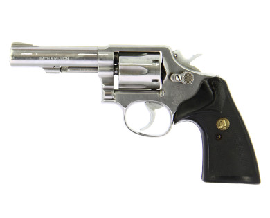 Revolver Smith&Wesson Mod.64 Inox Calibre 38 Special Poignée Caouthcouc ***occasion***