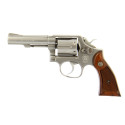 Revolver Smith&Wesson Mod.64 Inox Calibre 38 Special Poignée Bois ***occasion***