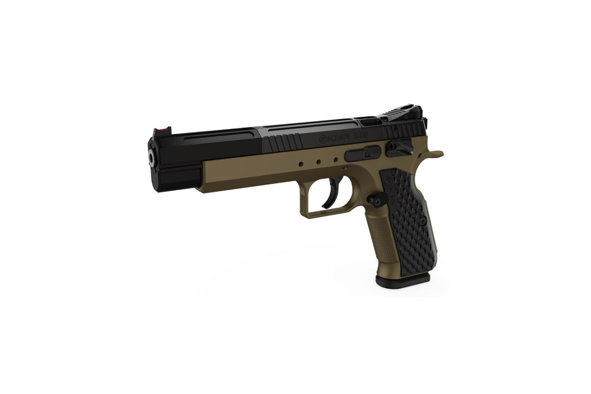 Pistolet KMR S-02 Calibre 22 Long Rifle Optic Ready Canon 6 pouces Pistolet KMR S-02 Calibre 22 Long Rifle Optic Ready Canon 6 pouces