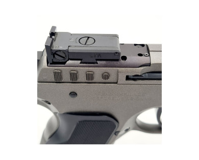 Pistolet TANFOGLIO Limited Custom Tungsten Calibre 9x19 Optic Ready