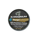 Boite 200 PLOMBS A AIR X-MAGNUM 5,5MM - 1,11G POINTUE