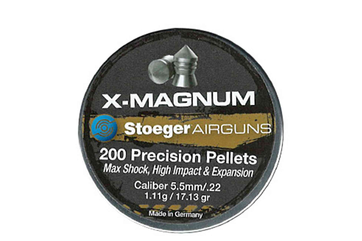 Boite 200 PLOMBS A AIR X-MAGNUM 5,5MM - 1,11G POINTUE Boite 200 PLOMBS A AIR X-MAGNUM 5,5MM - 1,11G POINTUE