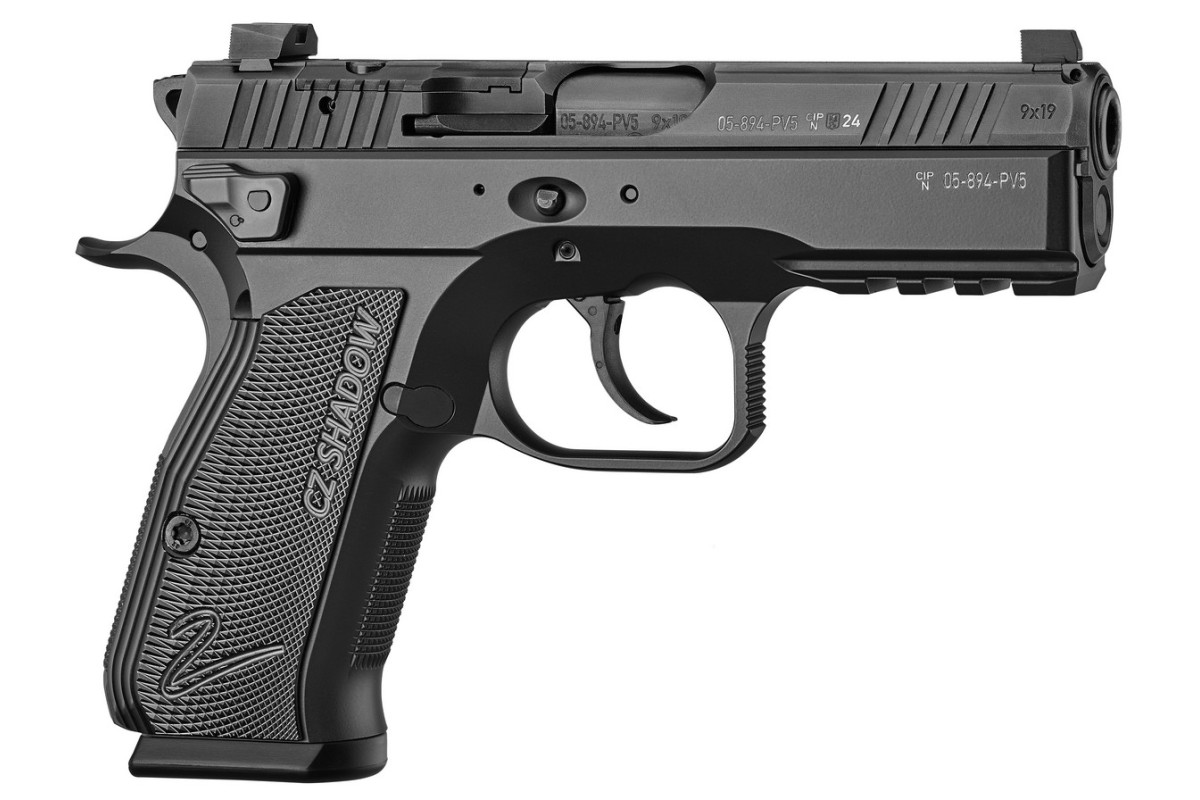 Pistolet CZ 75 Shadow 2 Compact Carry Optic Ready Calibre 9x19 Pistolet CZ 75 Shadow 2 Compact Carry Optic Ready Calibre 9x19