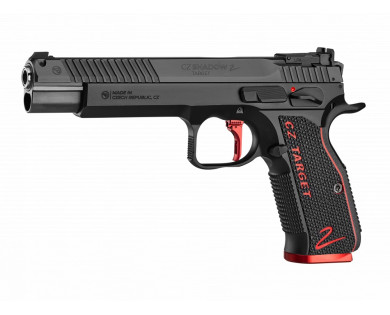 Pistolet CZ 75 Shadow 2 TARGET Canon 6 pouces Calibre 9x19