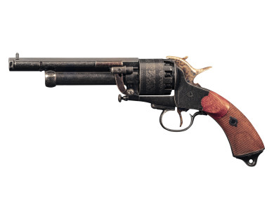 Révolver poudre noire Pietta 1862 Le Mat Navy Old West acier calibre 44