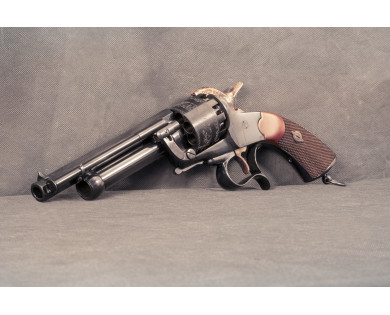Révolver poudre noire Pietta 1862 Le Mat Cavalry acier calibre 44