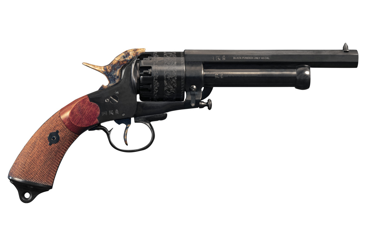 Révolver poudre noire Pietta 1862 Le Mat Army acier calibre 44 Révolver poudre noire Pietta 1862 Le Mat Army acier calibre 44