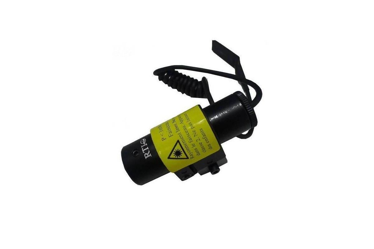 Laser Rouge RTI Avec Rail 22mm Et Contacteur Laser Rouge RTI Avec Rail 22mm Et Contacteur
