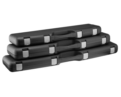 Mallette Noire Polypropylène 125 x 25 X 10 (Grand modèle)