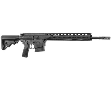 Carabine type AR10 WATCHTOWER 18'' noire calibre 308 Win Spec OPS