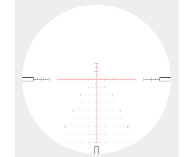 Lunette Frontier SF 5-25x50 sf Mil pro Hawke