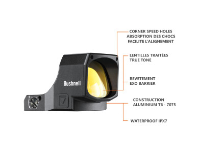 Point rouge Bushnell Extra grand angle RXM-300