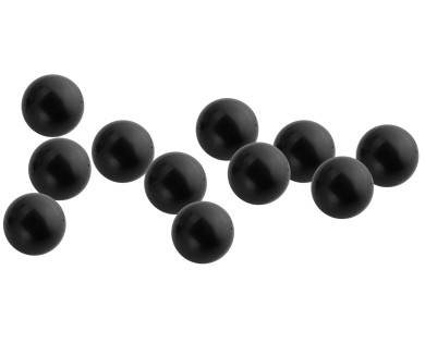 Boîte de 100 billes caoutchouc durci rubber balls calibre .68