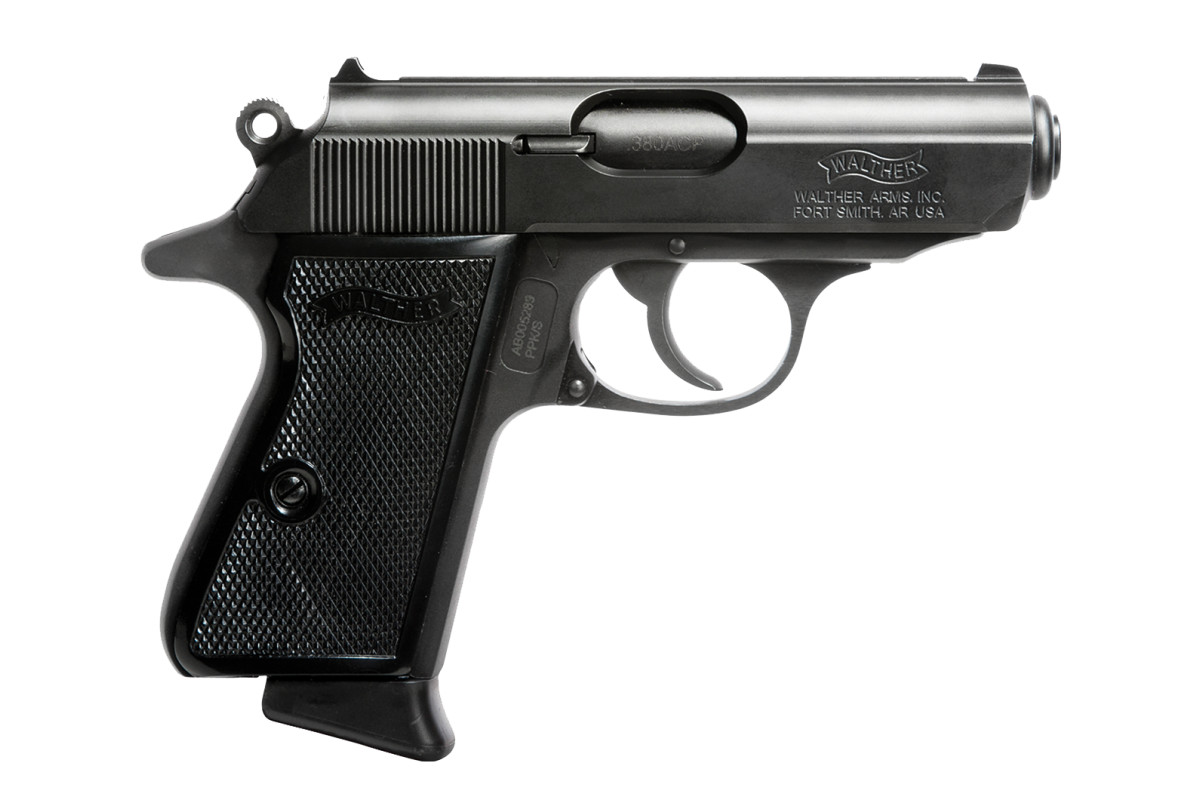 Pistolet PPK Walther Black calibre 380 ACP 7 coups Pistolet PPK Walther Black calibre 380 ACP 7 coups