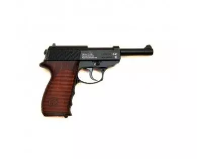 Pistolet Co2 culasse fixe BORNER C41 P38 cal. 4.5mm BB's 
