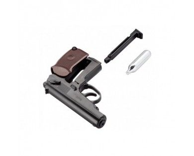Pistolet Co2 culasse fixe BORNER PM49 Makarov cal. 4.5mm BB's 