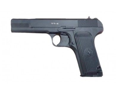 Pistolet Co2 culasse fixe BORNER TT-X Tokarev cal. 4.5mm BB's 