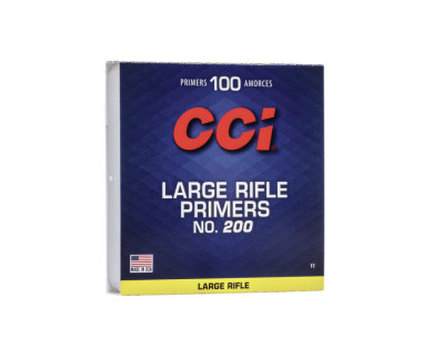 100 amorces CCI Large Rifle n°200