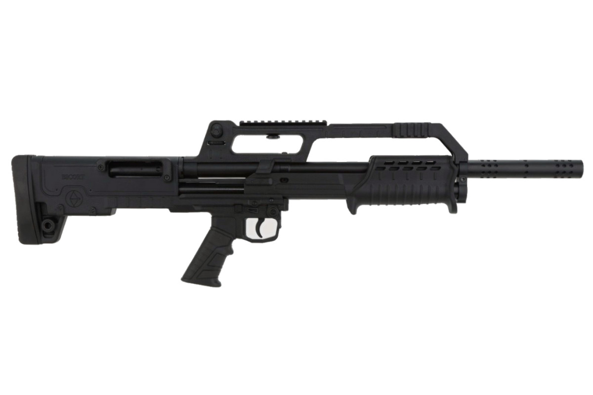 Fusil à pompe HATSAN Escort Bull Tac calibre 12/76 canon 61 cm rayé