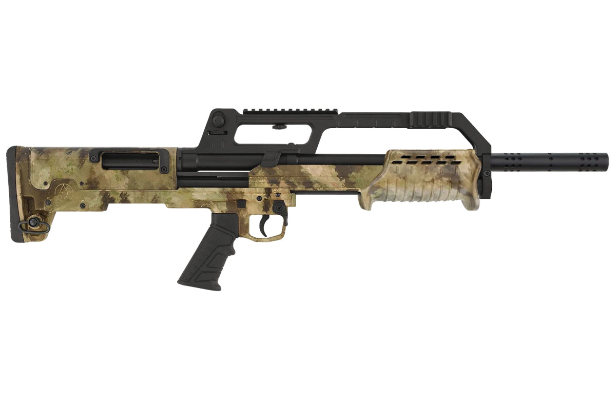 Fusil à pompe HATSAN Escort Bull Tac calibre 12/76 canon 61 cm rayé