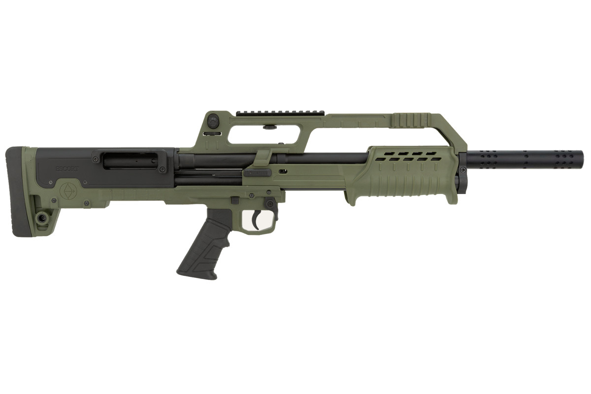 Fusil à pompe HATSAN Escort Bull Tac calibre 12/76 canon 61 cm rayé