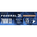 Munitions FEDERAL PowerShok calibre 7mm Remington Magnum 175 grains