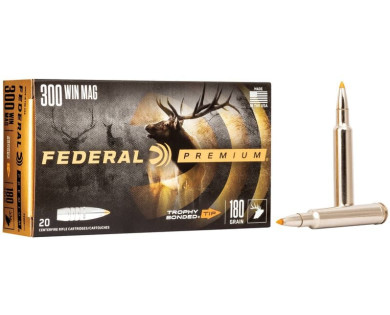 Munitions FEDERAL Trophy Bonded Tip calibre 300...