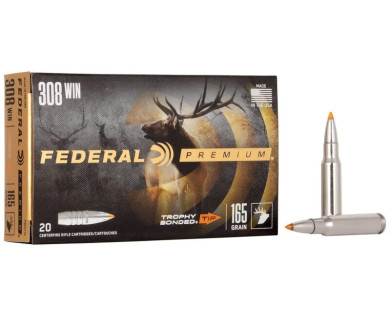 Munitions FEDERAL Trophy Bonded Tip calibre 308...