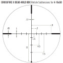 Lunette VORTEX Crossfire II 4-16x50 - réticule Dead Hold BDC SFP (MOA)