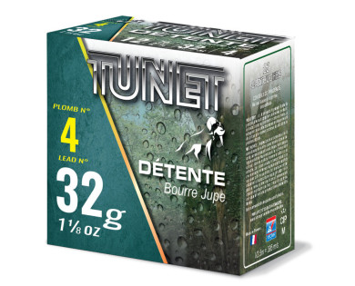 Cartouches Tunet Détente calibre 12/70