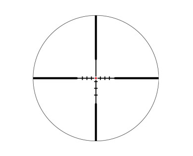 Lunette VORTEX Crossfire HD 2-7x32 - réticule Dead Hold 2A BDC SFP (MOA)