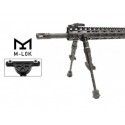 Bipied UTG compatible M-Lok réglable en hauteur 