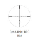 Lunette VORTEX Triumph HD 3-9x40 - réticule Dead Hold BDC SFP (MOA)
