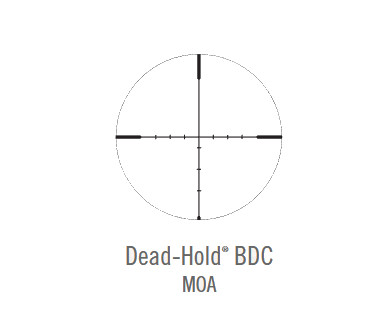 Lunette VORTEX Triumph HD 3-9x40 - réticule Dead Hold BDC SFP (MOA)