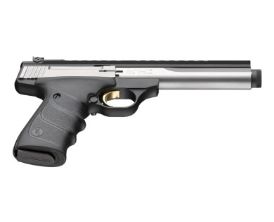 Pistolet Buckmark Contour Stainless Suppressor Ready Cal. 22LR