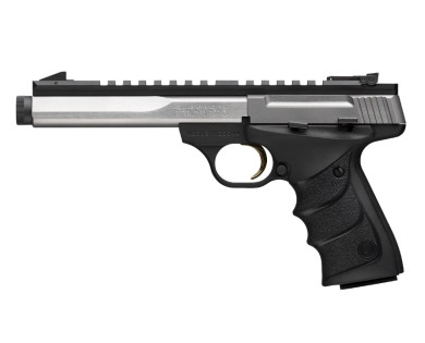 Pistolet Buckmark Contour Stainless Suppressor Ready Cal. 22LR