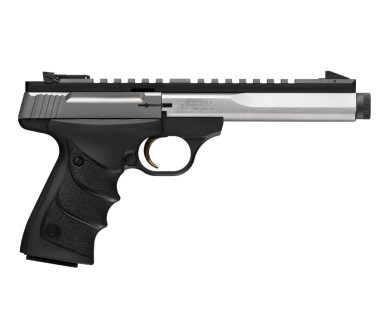 Pistolet Buckmark Contour Stainless Suppressor Ready Cal....