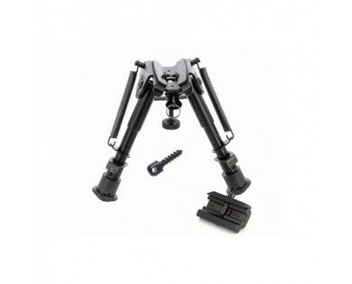 Bipieds Télescopique type Harris 15-23cm ( 6-9 inches) pour anneau de grenadière ou pour rail picatinny 