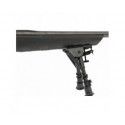 Bipieds Télescopique type Harris 15-23cm ( 6-9 inches) pour anneau de grenadière ou pour rail picatinny 