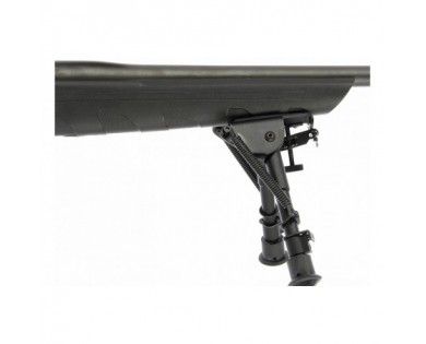 Bipieds Télescopique type Harris 15-23cm ( 6-9 inches) pour anneau de grenadière ou pour rail picatinny 